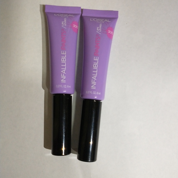 2 L'Oreal Paris Infallible Paints Lips.300 Lilac - Picture 2 of 5